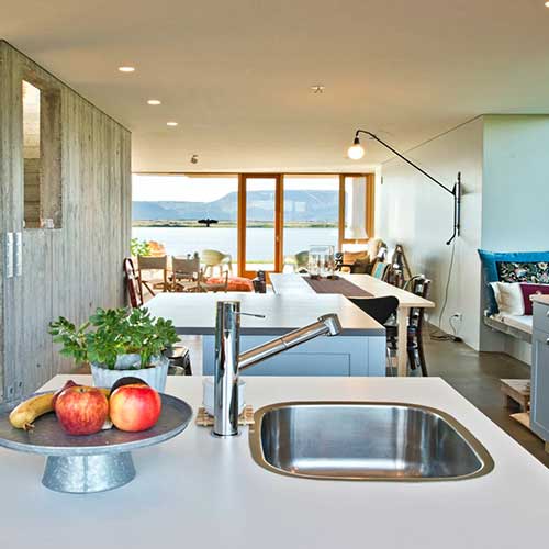 kitchen area Villa Myvatn